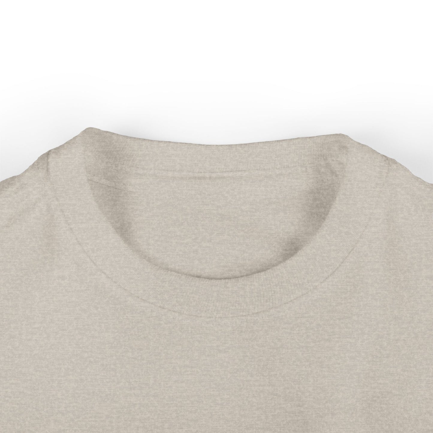 Infant Tee — Retro “Jesus Loves You” Baby T‑Shirt with Small Cross