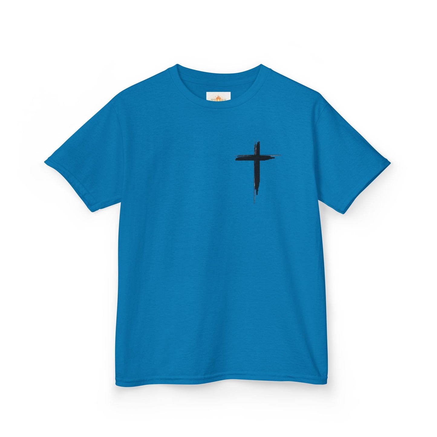 Kids Tee — Jesus Loves You Cross Youth T‑Shirt