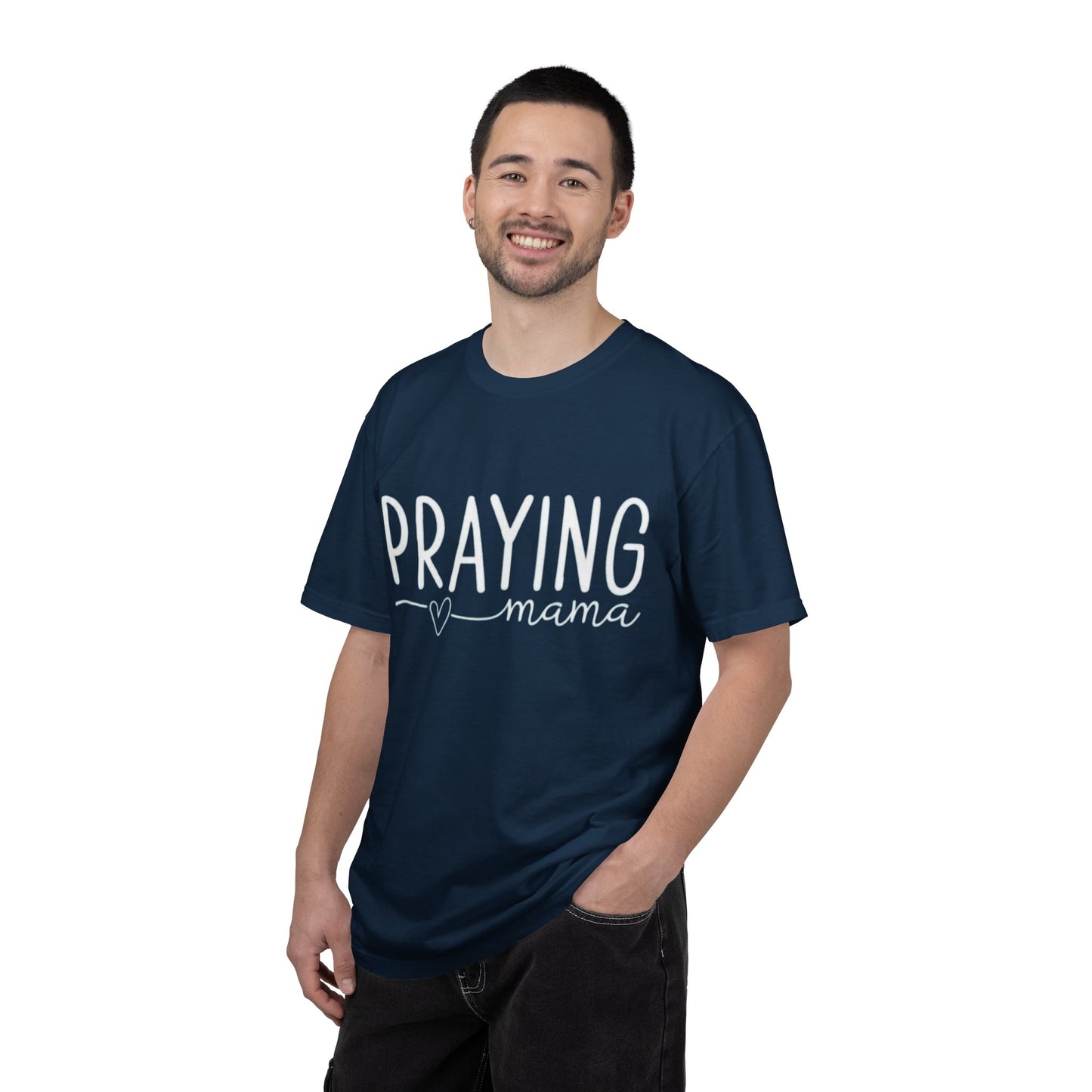 Praying Mama T-Shirt — Faith-Based Christian Tee for Mothers
