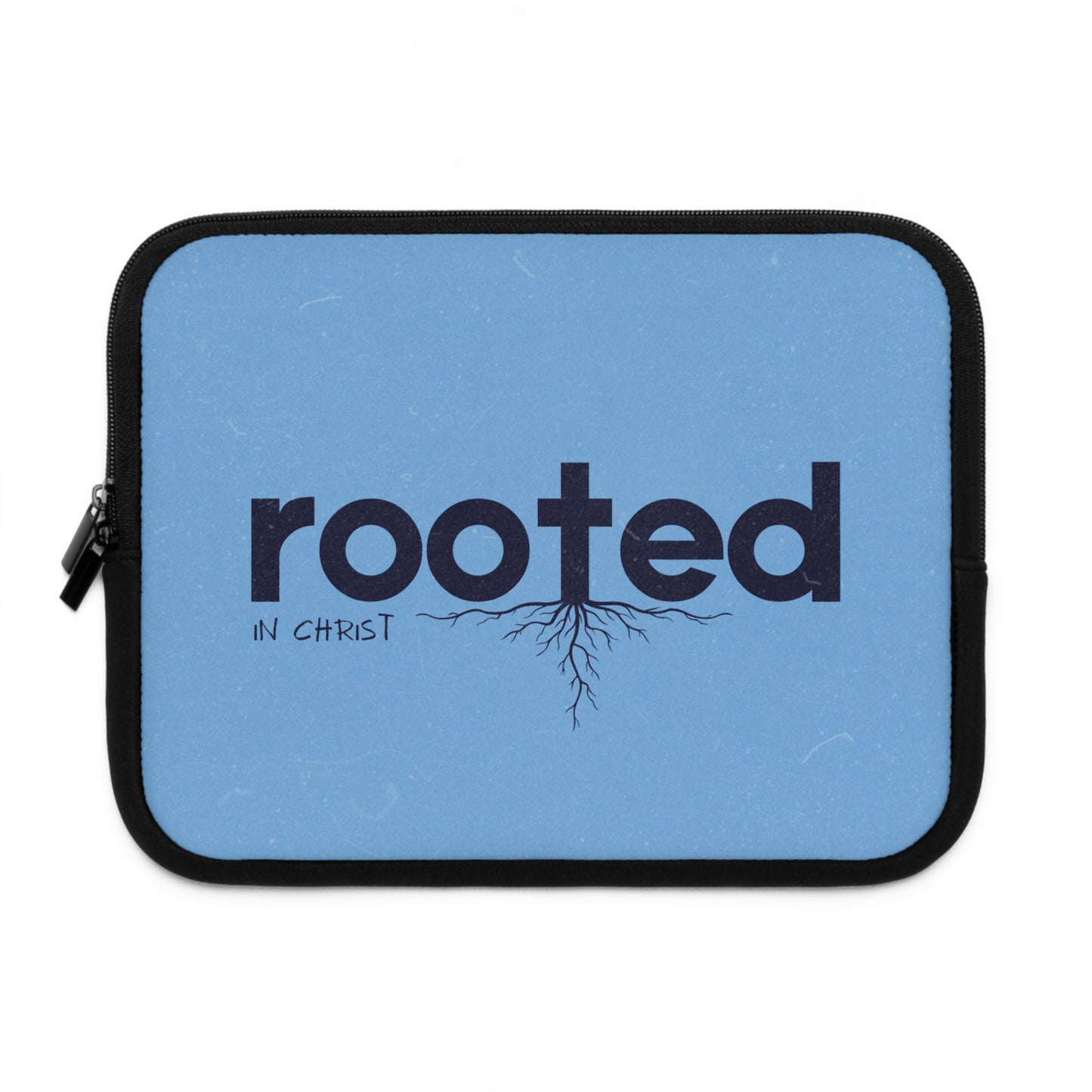 Rooted Laptop Sleeve — Blue 'rooted' Design with Roots