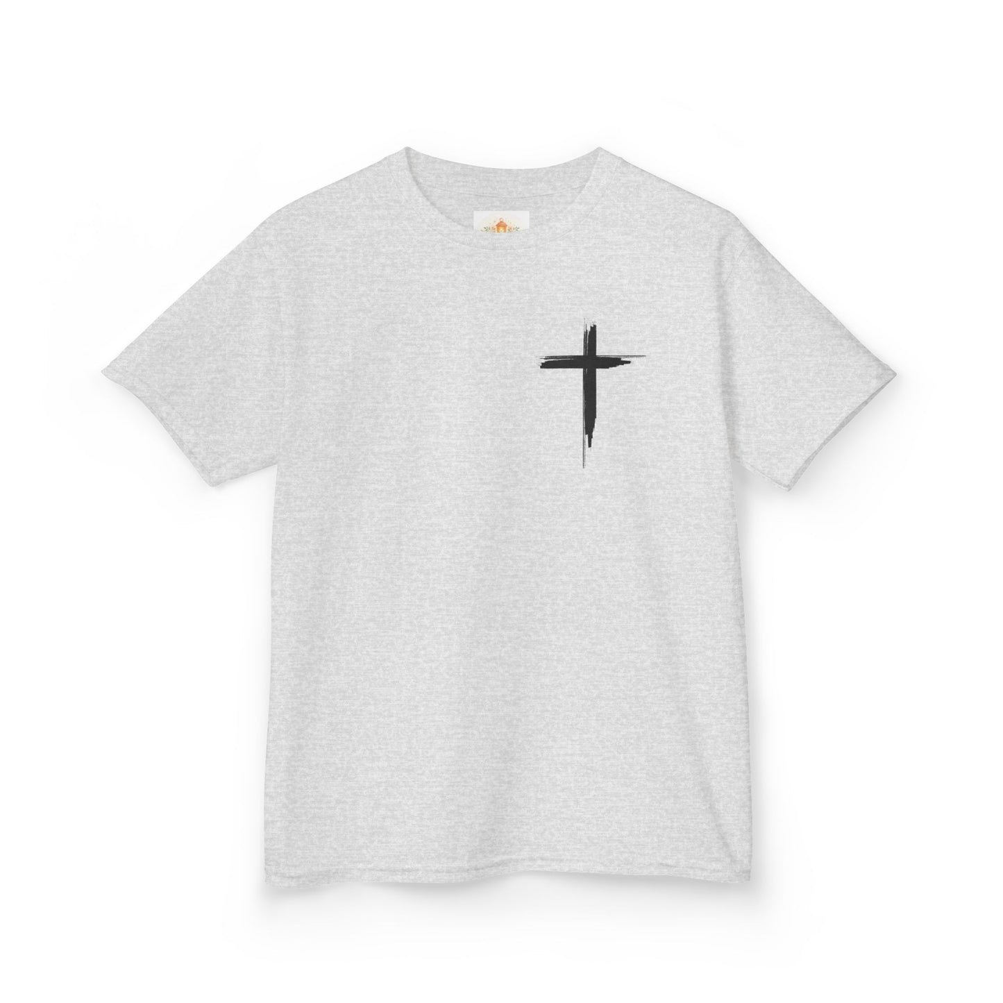 Kids Tee — Jesus Loves You Cross Youth T‑Shirt