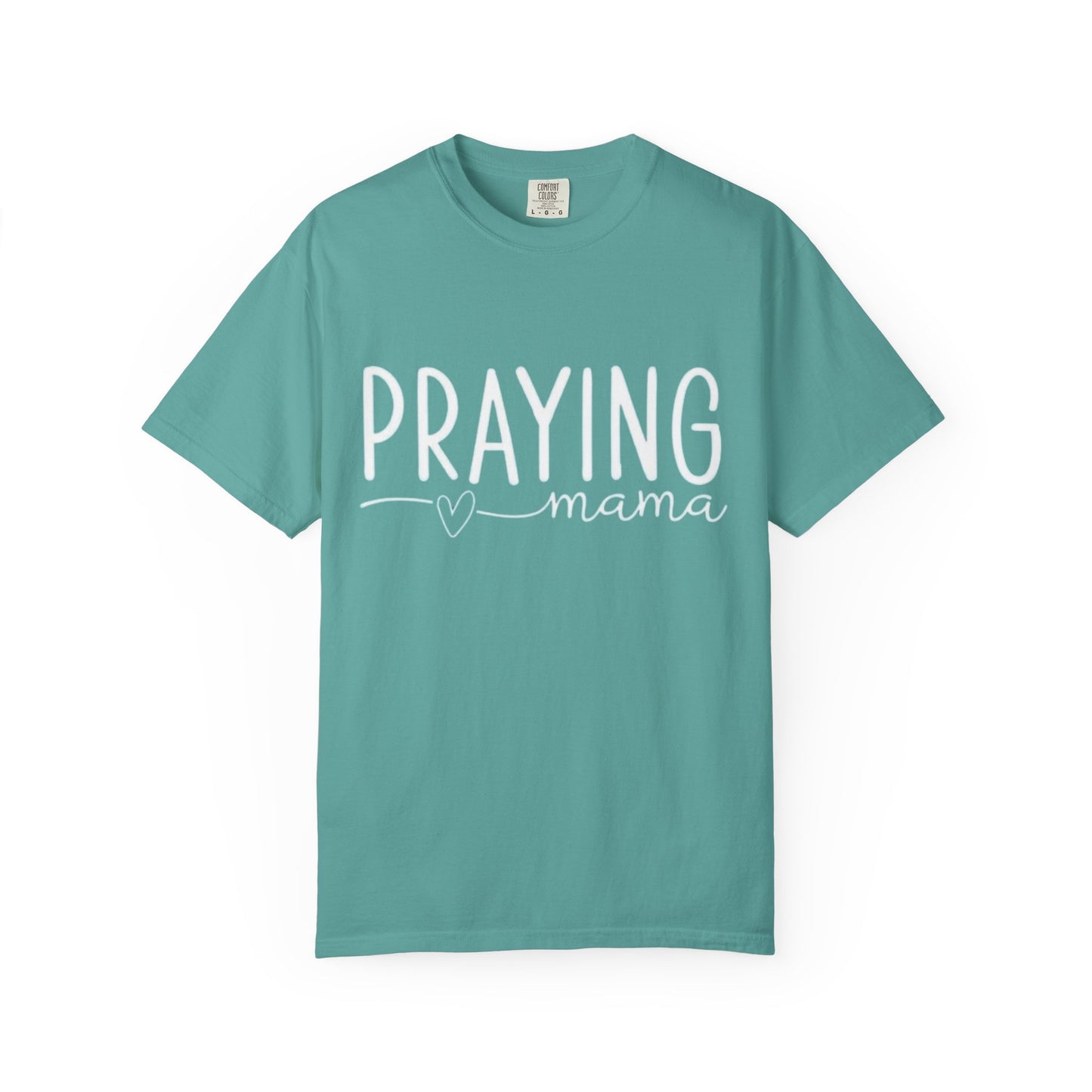 Praying Mama T-Shirt — Faith-Based Christian Tee for Mothers