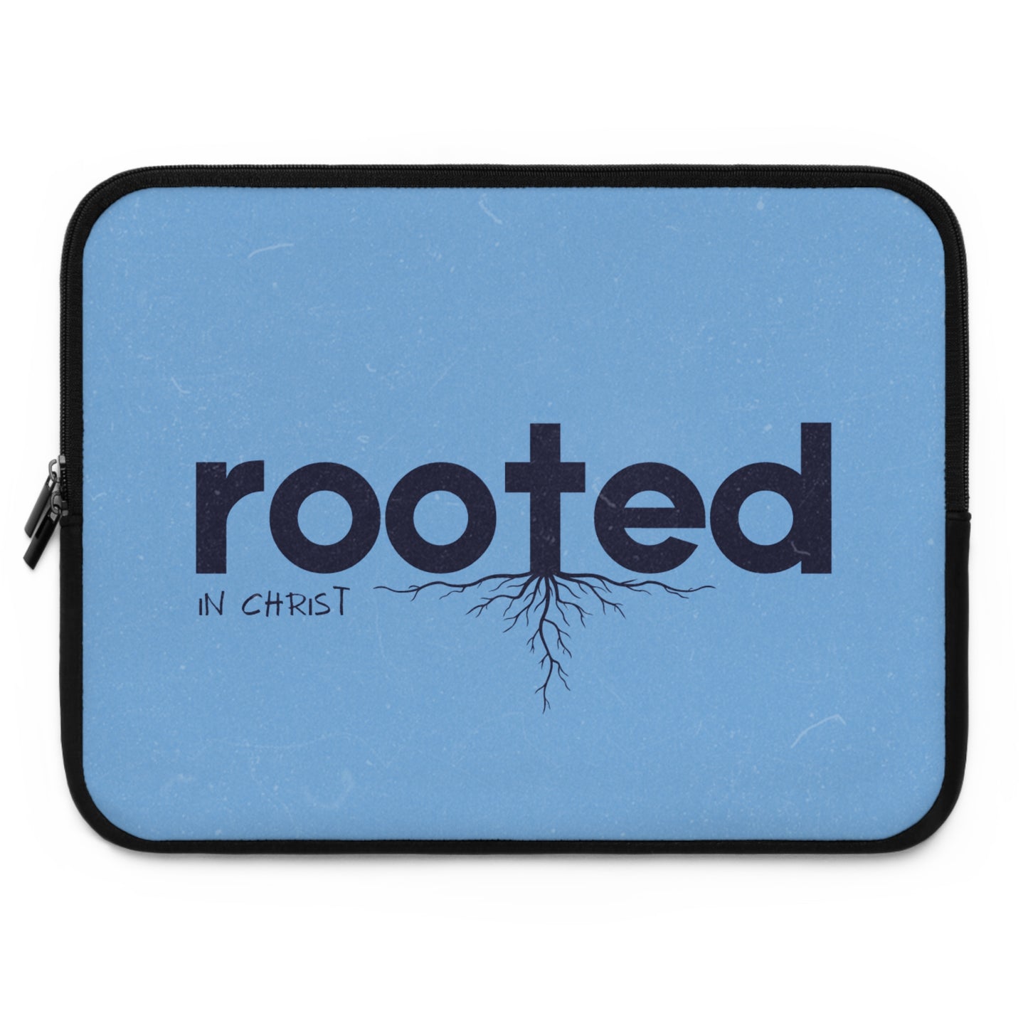 Rooted Laptop Sleeve — Blue 'rooted' Design with Roots