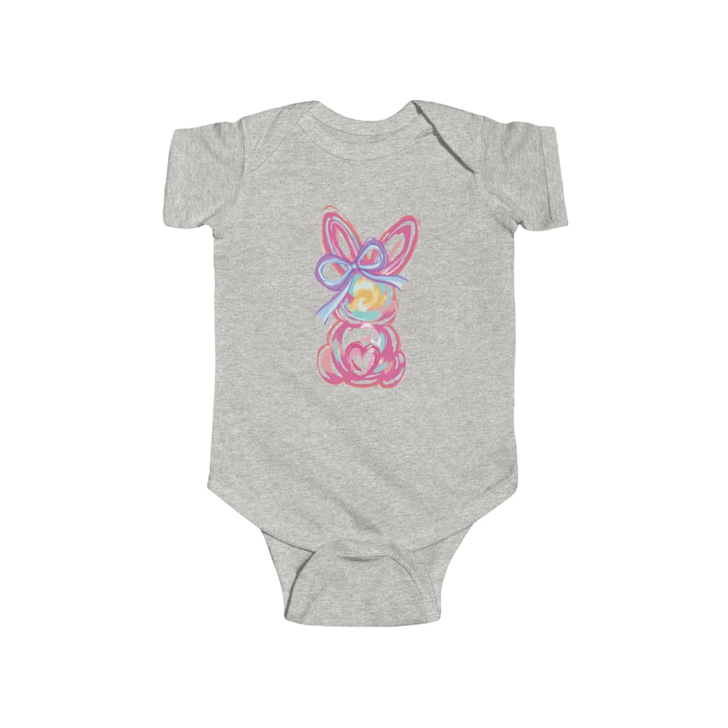 Easter Pastel Bunny Infant Bodysuit