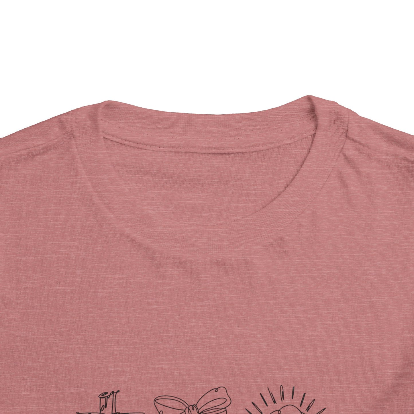 Toddler Tee — He Is Risen Easter Cross & Empty Tomb Christian Shirt