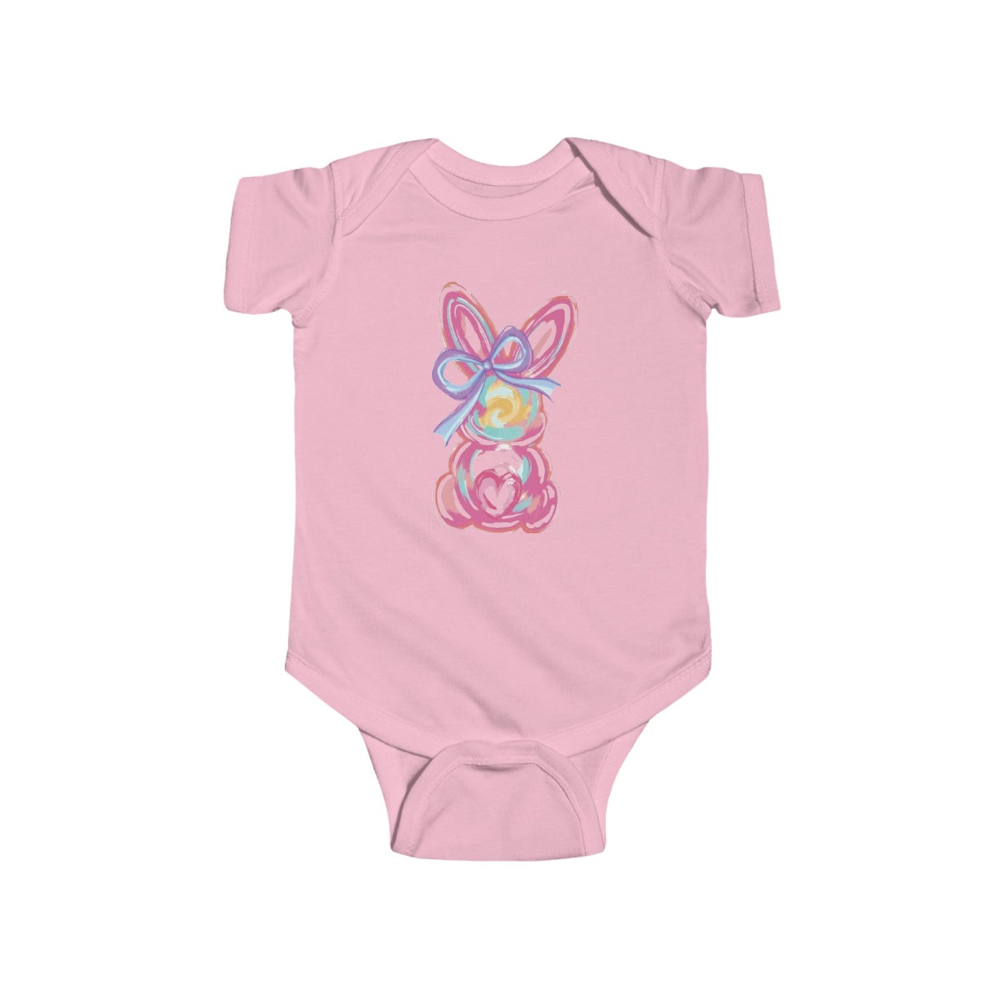 Easter Pastel Bunny Infant Bodysuit