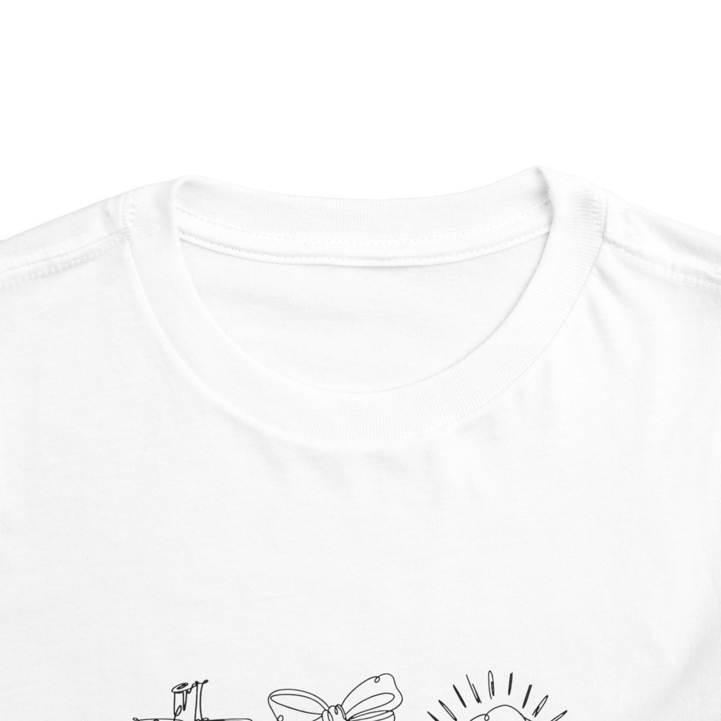 Toddler Tee — He Is Risen Easter Cross & Empty Tomb Christian Shirt