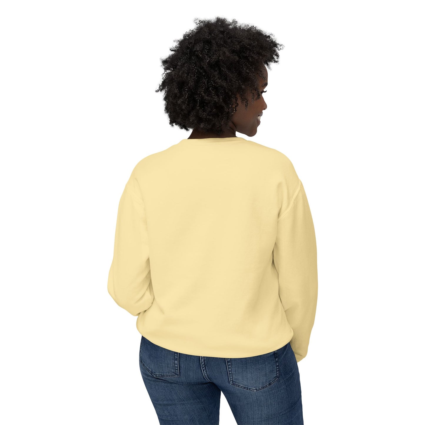 Women of the Bible Crewneck Sweatshirt — Floral Bible Spine Design