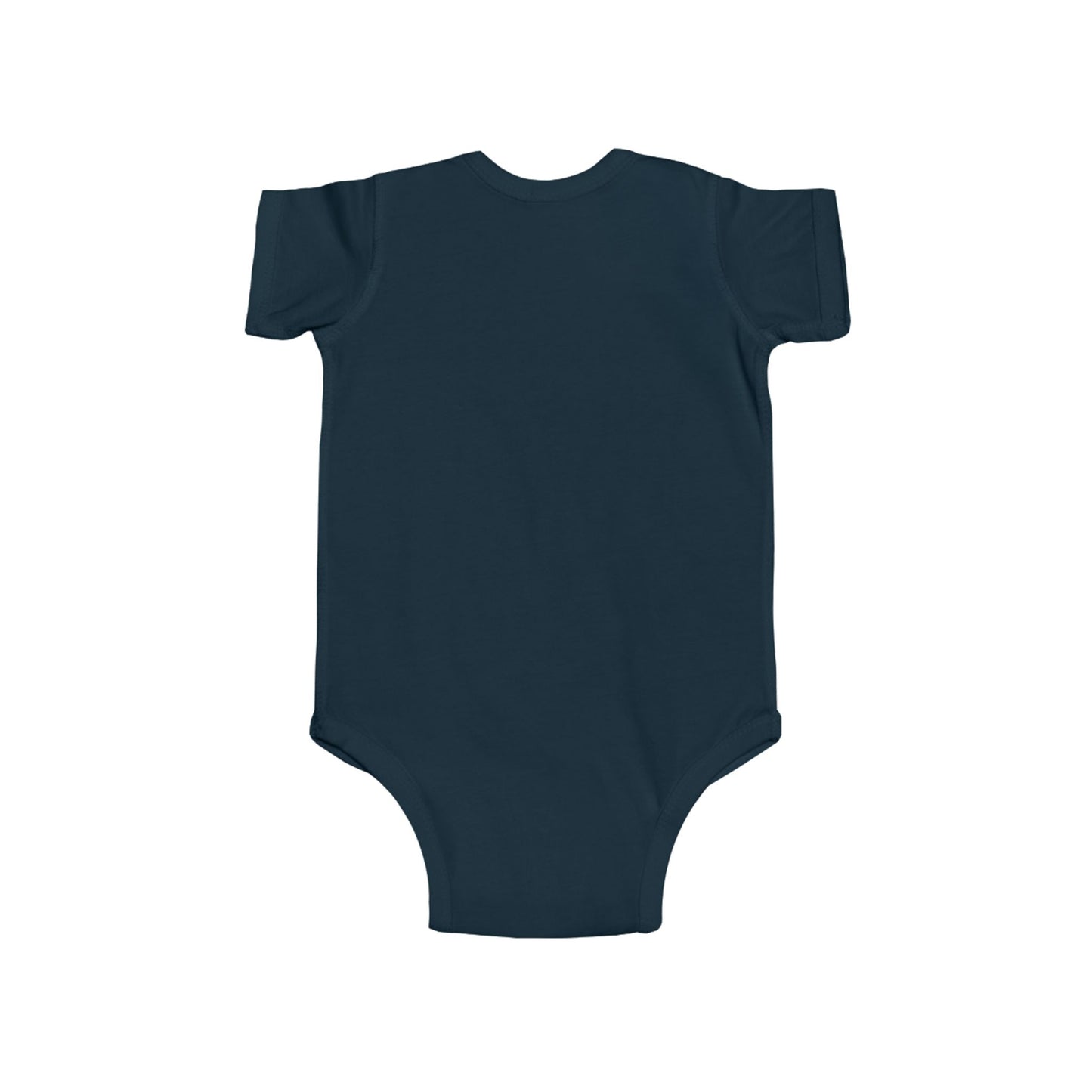 Baby Bodysuit — Pastel Bunny with Heart Graphic (Infant Onesie)