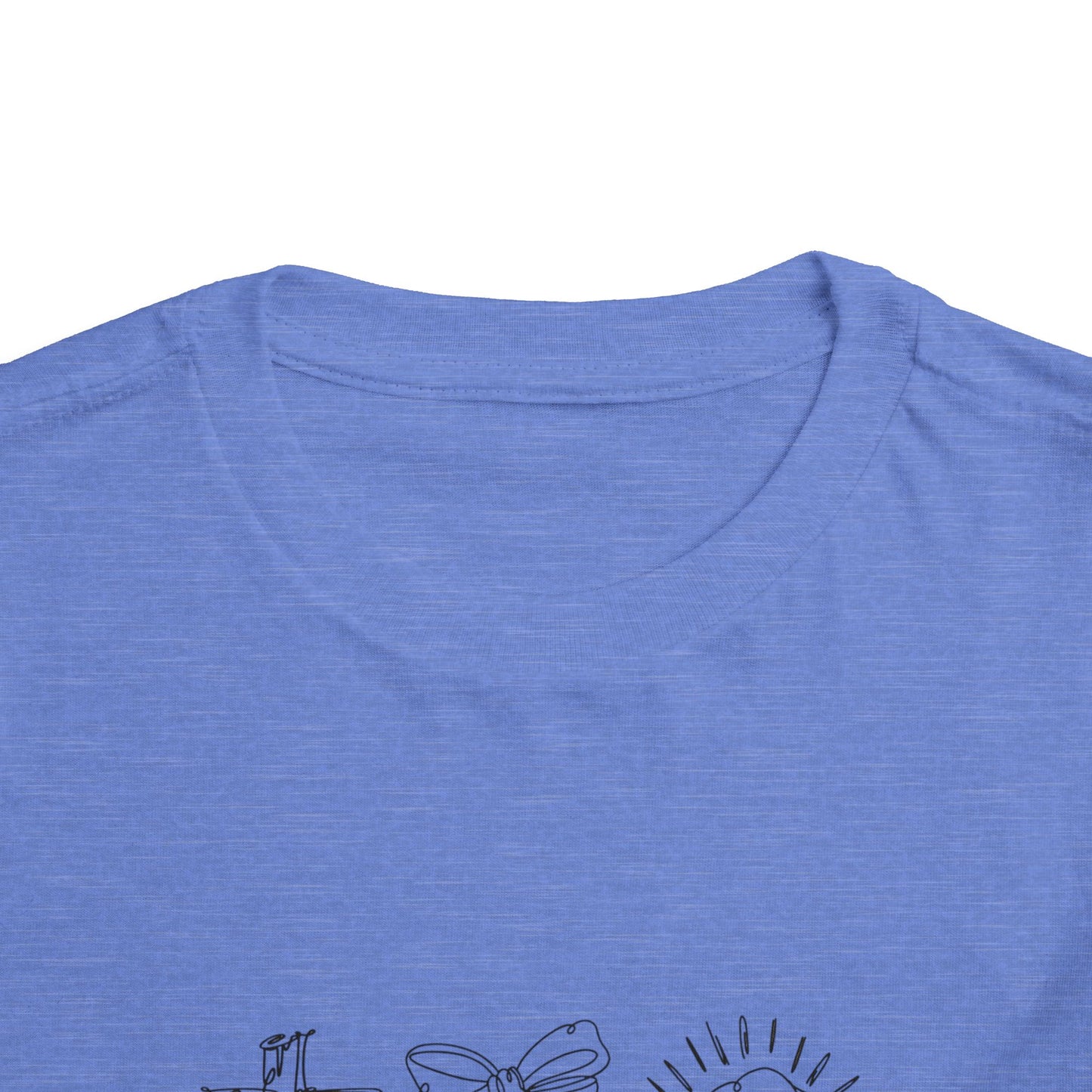 Toddler Tee — He Is Risen Easter Cross & Empty Tomb Christian Shirt