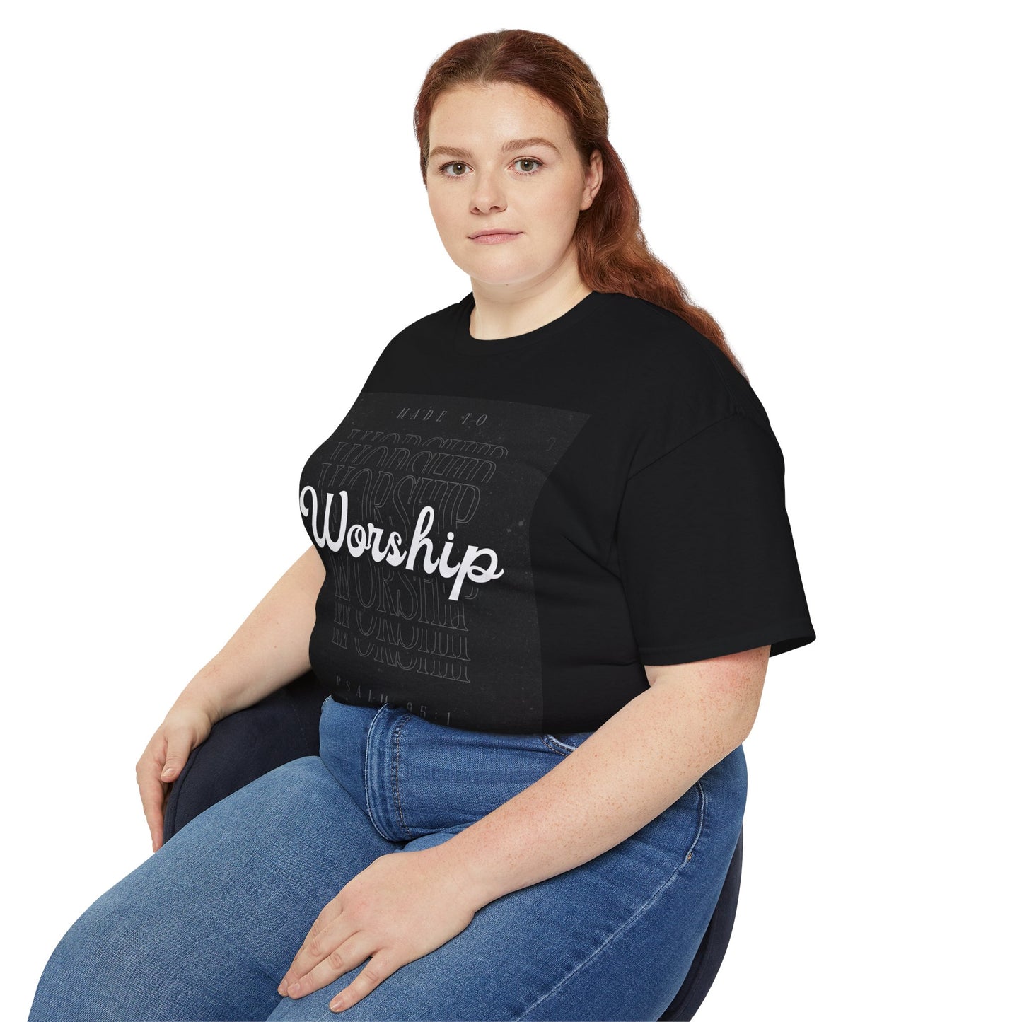 Worship Graphic T-Shirt — Psalm 95 Faith Church Tee