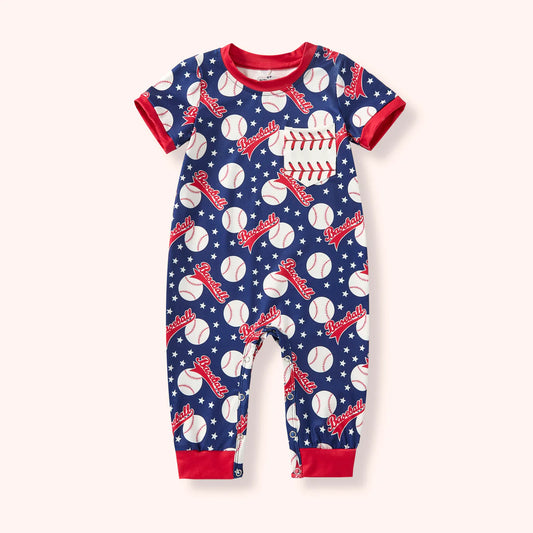 PLAY BALL! - BOY ROMPER